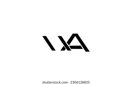 Alphabet letters Initials Monogram logo  WA AW W A