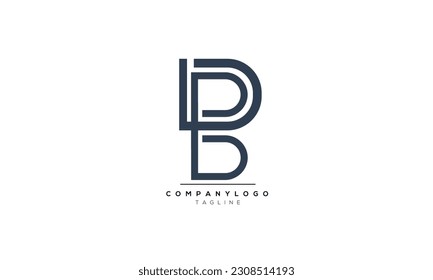 Alphabet letters Initials Monogram logo DB,DB  INITIAL,DB  letter