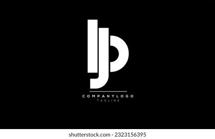 Alphabet letters Initial Monogram Logo BJ, BJ INITIAL, BJ-Brief