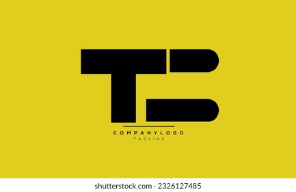 Alphabet letters Initials Monogram logo TB,TB  INITIAL,TB  letter