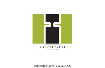 Alphabet letters Initial Monogram Logo HI,HT,HI,HT INITIAL,HI,HT Brief