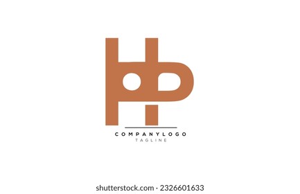 Alphabet letters Initials Monogram logo HB,HP,HB,HP  INITIAL,HB,HP  letter