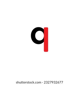 Letras alfabéticas Iniciales Logo Monograma Q,Q INICIAL, letra Q .Letter Q Logo Template Design Illustration Design. EPS vectorial 10.