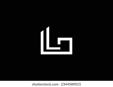 Alphabet letters Initials Monogram logo LG GL L G. Letter GL LG logo design template. LG monogram initials letter logo concept. GL icon design. Letter GL and LG logo design vector template