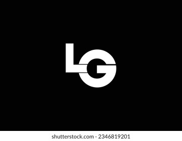 Alphabet letters Initials Monogram logo LG GL L G. Letter GL LG logo design template. LG monogram initials letter logo concept. GL icon design. Letter GL and LG logo design vector template