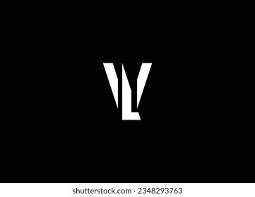 Alphabet letters Initials Monogram logo LV,LV INITIAL,LV letter. LV letter logo vector template. Alphabet LV, LV monogram, Art line, Vector logo design, Initial logo 