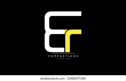 Alphabet letters Initials Monogram logo ER, ER INITIAL, ER letter