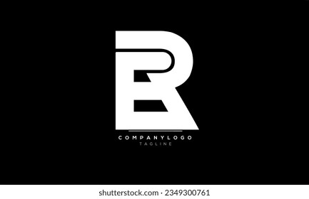 Alphabet letters Initials Monogram logo ER, ER INITIAL, ER letter