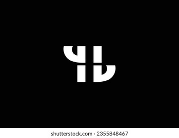 Alphabet letters Initials Monogram logo HD. Creative letter HD logo design vector. HD letter. logo with the letters H and D. Initial logo concept, Abstract HD icon.