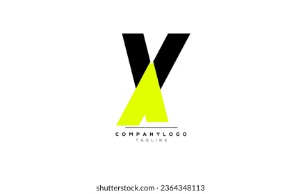 Letras alfabéticas Iniciales Logograma AV, AV INITIAL, AV