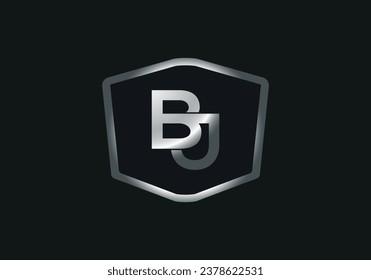 Alphabet letters Initial Monogram Logo BJ INITIAL, BJ-Brief