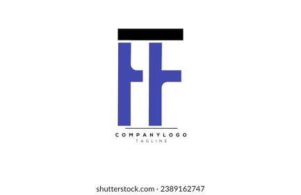 Letras alfabéticas Iniciales Monograma FF, FF INITIAL, FF letra