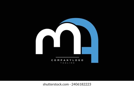 Alphabet letters Initials Monogram logo MA,MAA  INITIAL,MA  letter