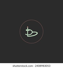Alphabet letters Initials Monogram logo YI, IY, Y and I