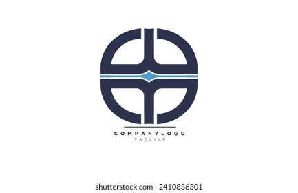 Letras alfabéticas Logo del monograma WM,WM INITIAL,carta WM