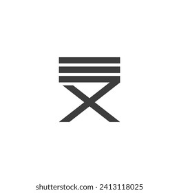 Alphabet Buchstaben Initial Monogram Logo EX, XE, E und X