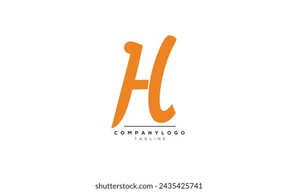 Letras del alfabeto Iniciales Monograma logo HL,HL INITIAL,HL letra
