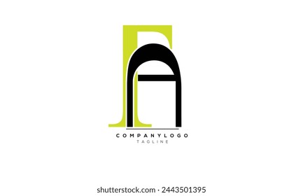 Letras del alfabeto Iniciales Monograma logo FA, FA INITIAL, FA letra
