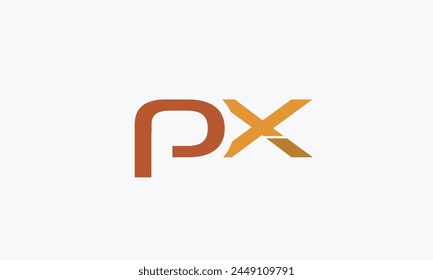 Alphabet letters Initials Monogram logo px, xp, p and x