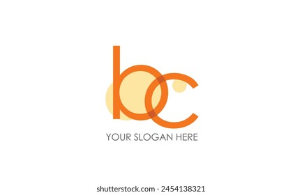 Letras del alfabeto Iniciales Monograma logo BC, CB, B y C