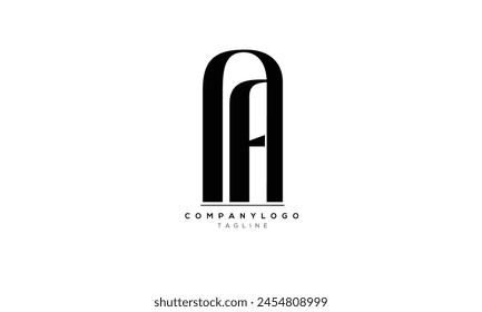 Buchstaben Buchstaben Initialen Monogramm Logo AF,FA,AF,FA INITIAL,AF,FA Buchstabe