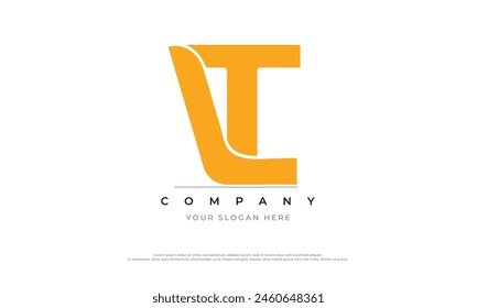 Alphabet letters Initials Monogram logo LT,LT  INITIAL,LT  letter