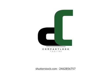 Alphabet letters Initials Monogram logo DC, DC INITIAL, DC letter