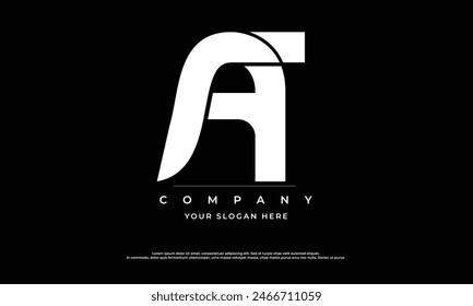 Letras del alfabeto Iniciales Monograma logo FA,FA INITIAL,FA letra