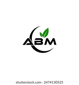 Alphabet letters Initials Monogram logo ABM, INITIAL Letter ABM logo design.




