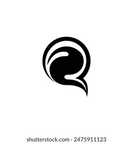 Alphabet letters Initials Monogram logo QZ, ZQ, Z and Q