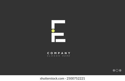 IE Alphabet letters Initials Monogram logo 