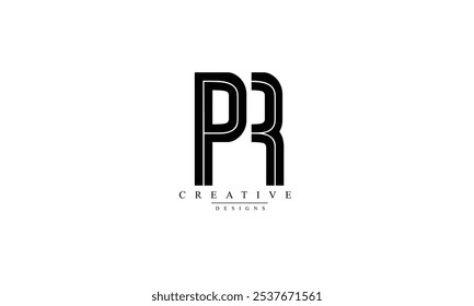 Alphabet letters Initials Monogram logo