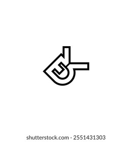 Alphabet letters Initials Monogram logo EK KE