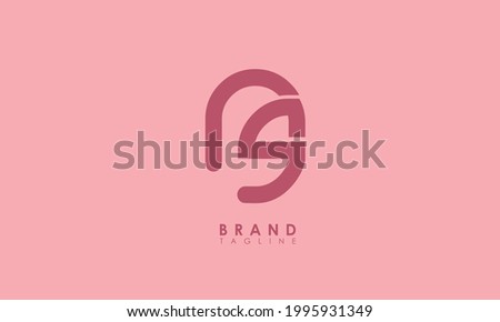 Alphabet letters Initials Monogram logo OS, SO, O and S