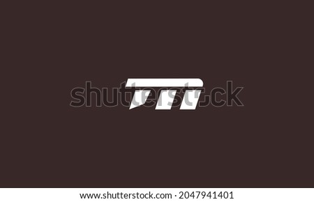 Alphabet letters Initials Monogram logo TM, MT, T and M