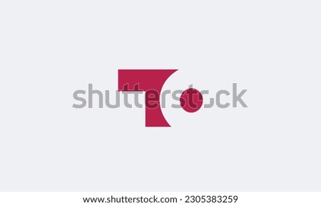 Alphabet letters Initials Monogram logo TO, OT, T and O