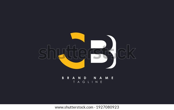 Alphabet\
letters Initials Monogram logo CB, BC, C and\
B