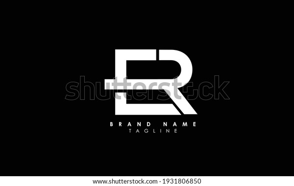 Alphabet Letters Initials Monogram Logo Er Stock Vector (Royalty Free ...