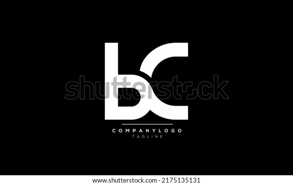 Alphabet letters Initials Monogram logo BC, BC\
INITIAL, BC letter