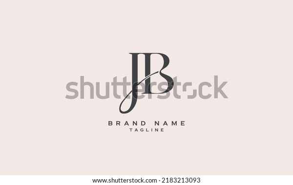 Jb Vector Letters Alphabet Letters Initials Monogram Logo Jb Stock Vector (Royalty Free ...
