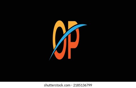 Letras alfabéticas Iniciales logotipo monograma 'O P 'O '' P Y O