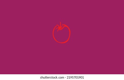 Alphabet letters Initials Monogram logo.vegetable · love apple · tomato plant · cherry tomato