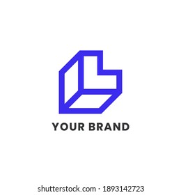 Alphabet letters Initials Monogram Simple Logo LL For Company Business. Elegant Minimalist Modern Logo Design
