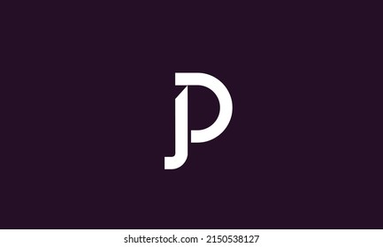 Alphabet letters Initials WEonogram Logo JD, DJ, J und D