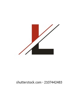 Alphabet Letters L Logo Or Icon Design Vector Illustration