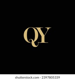 Alphabet letters logo QZ, ZQ, Q and Z,

