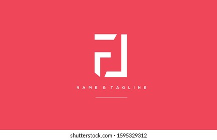 Alphabet Letters Monogram Icon Logo Of FL,LF,F And L