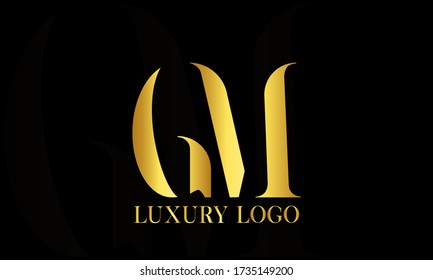 Alphabet letters monogram icon logo MG,GM,M and G
