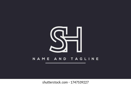 2,733 Sh monogram Images, Stock Photos & Vectors | Shutterstock