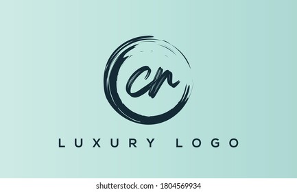 Buchstaben Monogramm-Symbol CR oder RC